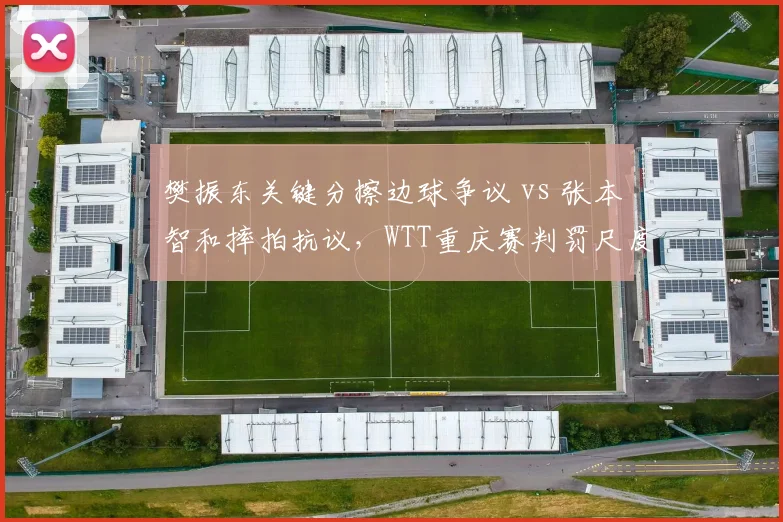 樊振东关键分擦边球争议 vs 张本智和摔拍抗议,WTT重庆赛判罚尺度引热议